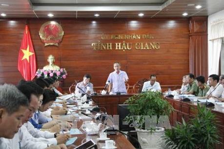 Hậu Giang hoãn các cuộc họp không cần thiết, tập trung phòng, chống bão số 16