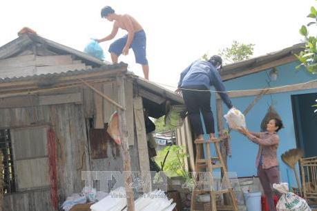 Ứng phó bão số 16: Cù lao Tân Phú Đông-Tiền Giang thực hiện “ 4 tại chỗ” và “ 3 sẵn sàng”