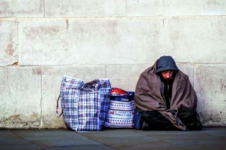 Số người vô gia cư tăng cao đáng lo ngại tại Anh
