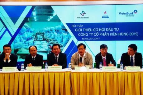 Giới thiệu cơ hội đầu tư Công ty Cổ phần Kiên Hùng (KHS)