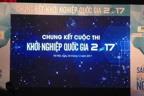 Cuộc tranh tài của 6 dự án xuất sắc lọt vòng chung kết Cuộc thi Khởi nghiệp Quốc gia 2017