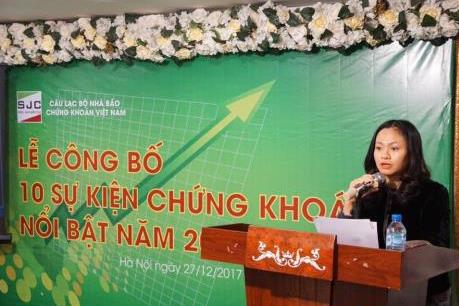 Công bố 10 sự kiện chứng khoán nổi bật năm 2017