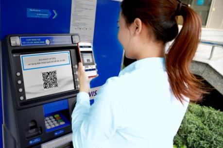 Sacombank thêm chức năng rút tiền nhanh bằng QR tại ATM