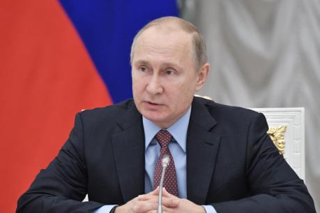 Bầu cử tổng thống Nga: Tổng thống V.Putin đích thân nộp hồ sơ tranh cử