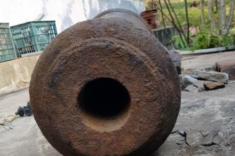 Phát hiện súng thần công cổ trên 200 năm ở đảo Quan Lạn, Quảng Ninh