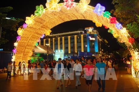 Tp Hồ Chí Minh: Lễ hội ánh sáng đón chào năm mới sẽ diễn ra tại Phố đi bộ Nguyễn Huệ