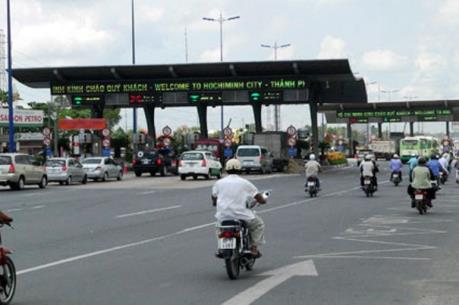 Tạm dừng thu phí Xa lộ Hà Nội kể từ đầu ngày 31/12/2017