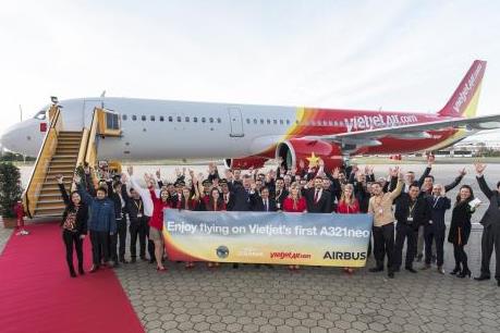 Vietjet Air nhận tàu bay A321neo thế hệ mới đầu tiên tại khu vực Đông Nam Á