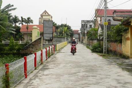 Điều chỉnh mục tiêu trong xây dựng nông thôn mới