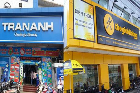 Thế Giới Di Động chiếm 30% thị phần bán lẻ điện máy nhờ sáp nhập Điện máy Trần Anh