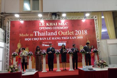 Khai mạc Hội chợ bán lẻ hàng Thái Lan Outlet 2018