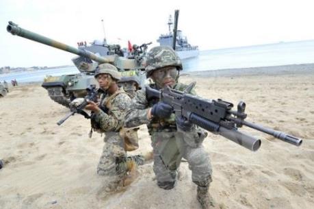 Hàn Quốc và Mỹ nhất trí thời điểm tập trận chung