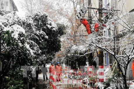 Trung Quốc duy trì cảnh báo thời tiết nguy hiểm