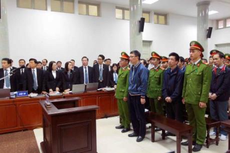 Cận cảnh phiên tòa xét xử Trịnh Xuân Thanh và đồng phạm