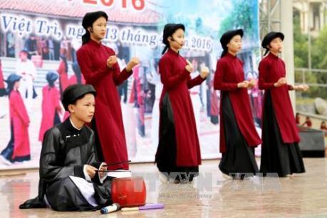 Ngày 3/2, đón bằng công nhận hát Xoan là Di sản văn hóa phi vật thể đại diện của nhân loại