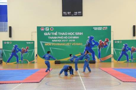 Khai mạc Giải Thể thao học sinh Tp Hồ Chí Minh năm học 2017-2018 