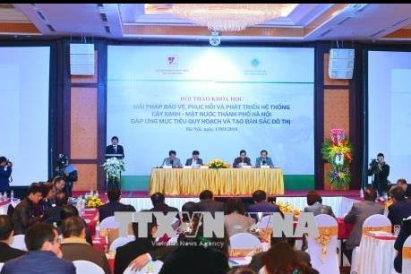 Phát triển Hà Nội theo hướng đô thị xanh