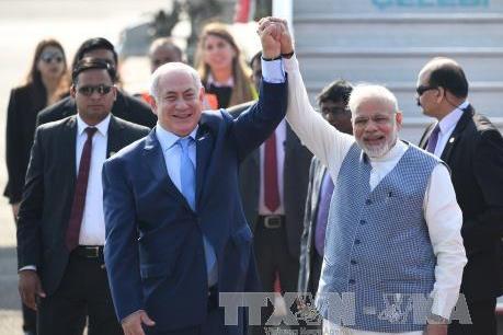 Thủ tướng Israel bắt đầu chuyến thăm kéo dài 6 ngày tại Ấn Độ