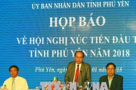 Phú Yên họp báo về tổ chức hội nghị xúc tiến đầu tư năm 2018