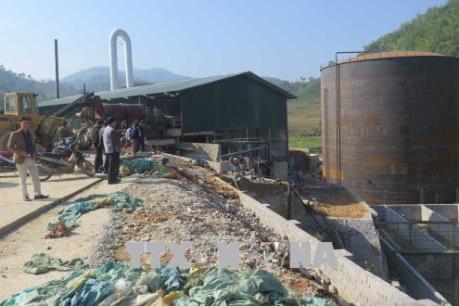 Điện Biên: Vỡ bể chứa chất thải của nhà máy chế biến tinh bột sắn gây ô nhiễm nghiêm trọng