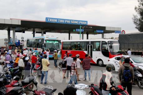 Từ ngày 16/1, giảm giá vé cho các phương tiện khu vực gần Trạm BOT Sông Phan