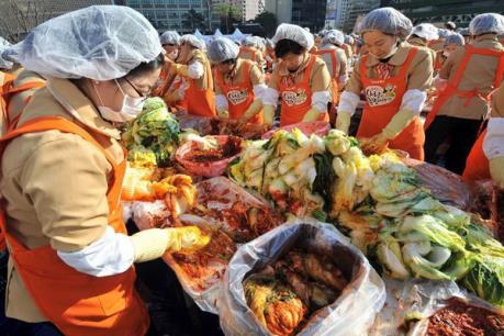 Kim chi của Hàn Quốc “thua đậm” trên sân nhà