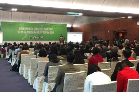 Phát triển bền vững Việt Nam 2018: Tạo sự chuyển biến rõ nét trong cơ cấu lại nền kinh tế