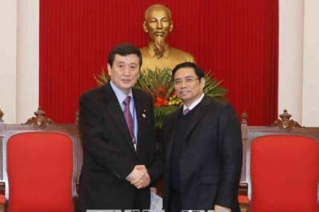 APPF-26: Trưởng Ban Tổ chức Trung ương Phạm Minh Chính tiếp Đoàn Nghị sĩ Quốc hội Nhật Bản