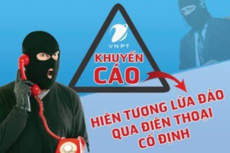 VNPT cảnh báo hình thức lừa đảo mới qua nhắc nợ cước điện thoại cố định