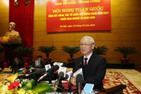 Tổng Bí thư Nguyễn Phú Trọng: Kiên quyết chống tham nhũng trong công tác cán bộ