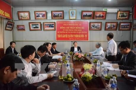 Hướng tới đạt được các mục tiêu mà Bộ Chính trị đề ra cho Dự án Alumin Nhân Cơ