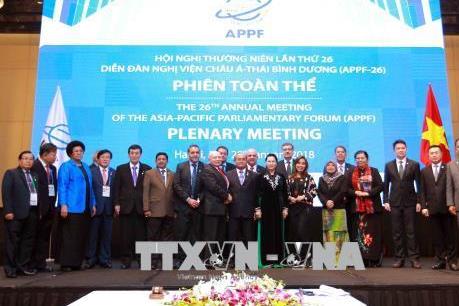 Hội nghị APPF-26: Thông qua nhiều nội dung quan trọng