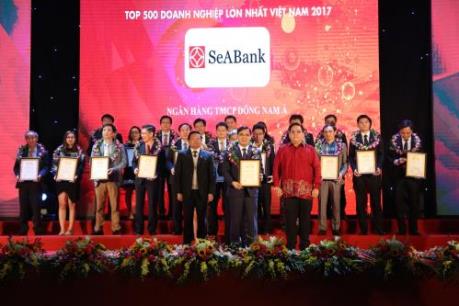 SeABank lần thứ 8 liên tiếp lọt “Top 500 doanh nghiệp lớn nhất Việt Nam”
