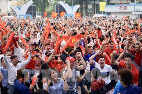 U23 Việt Nam - Những hình ảnh sau khi đội tuyển vào chung kết