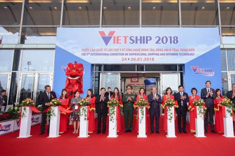 Triển lãm Vietship 2018 thu hút nhiều doanh nghiệp nước ngoài tham gia