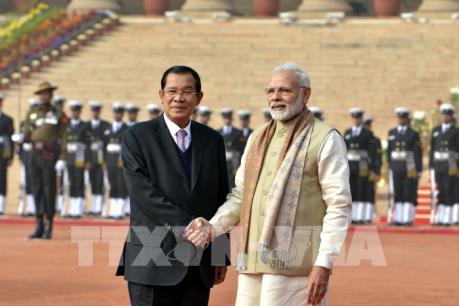 Ấn Độ, Campuchia ký 4 thỏa thuận hợp tác