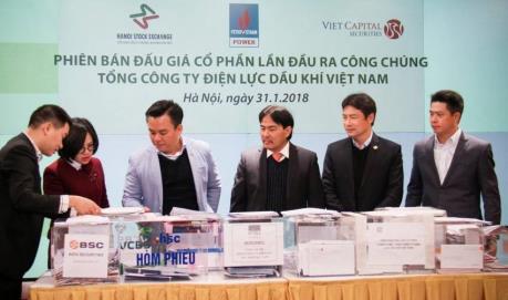 IPO PV Power: Bán sạch hơn 468 triệu cổ phần