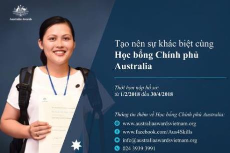 Học bổng Chính phủ Australia 2018 bắt đầu nhận hồ sơ từ hôm nay 1/2