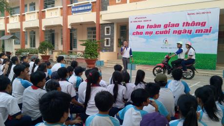 Honda thực hiện hơn 1.000 chương trình hướng dẫn lái xe an toàn cho người dân