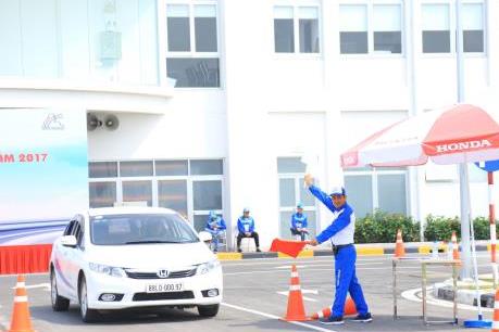 Honda Việt Nam triển khai rộng khắp hoạt động lái xe an toàn