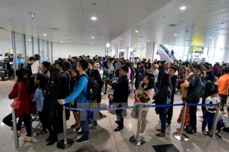 Tháng 1, hành khách qua cảng hàng không đạt hơn 7,8 triệu khách