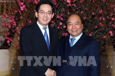 Thủ tướng Nguyễn Xuân Phúc tiếp Đại sứ Trung Quốc