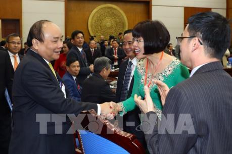 Thủ tướng Nguyễn Xuân Phúc gặp mặt đại diện kiều bào về nước đón Tết