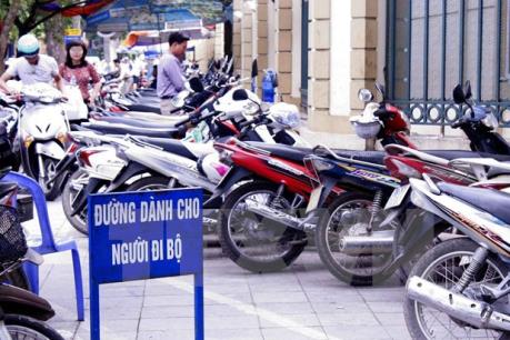 Hà Nội "mạnh tay" với điểm trông giữ xe không phép