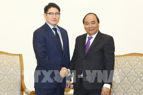 Thủ tướng Nguyễn Xuân Phúc tiếp Lãnh đạo Tập đoàn Hyosung, Hàn Quốc