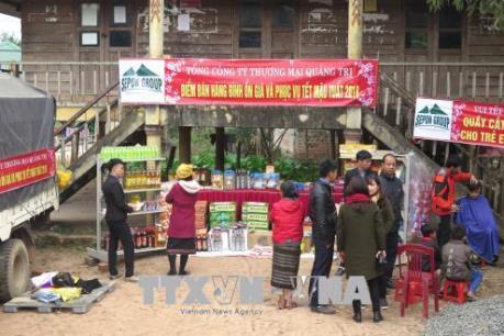 Hàng bình ổn giá giúp người dân vùng cao sớm có Tết đủ đầy