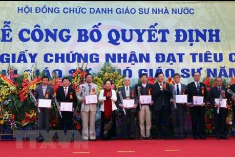 Rà soát, bảo đảm chất lượng bổ nhiệm chức danh giáo sư, phó giáo sư