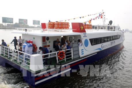 Khai trương tàu cao tốc Thành phố Hồ Chí Minh - Cần Giờ - Vũng Tàu