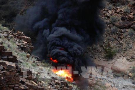 Mỹ: Rơi máy bay trực thăng làm 7 người chết và bị thương