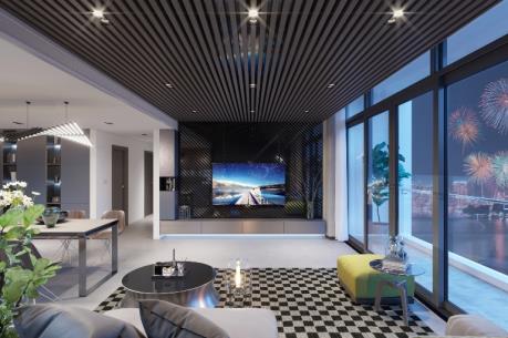 Dấu ấn sành điệu của chủ nhân thể hiện trong thiết kế nội thất căn hộ 5 sao bên Hồ Tây